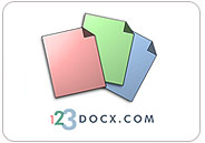 123DOCX.com provides authors and creators of office documents with premium publishing templates and media resources.