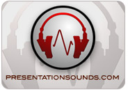 PresentationSounds.com provide professional presentation music and sound effect compilations for presenters and creators of creators of Adobe Flash movies.
